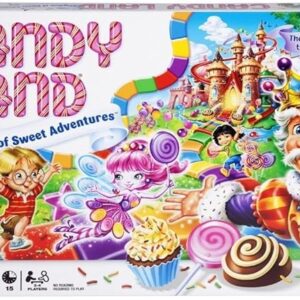 Hasbro Gaming Candy Land Kingdom Of Sweet Adventures Board Game For Kids, Christmas Gifts for Boys & Girls, 3+