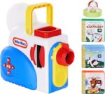 Little Tikes Story Dream Machine Starter Set, Storytime, Books, Little Golden Book, Audio Play, The Poky Little Puppy Character, Nightlight, Toy Gift for Toddlers and Kids Girls Boys Ages 3+