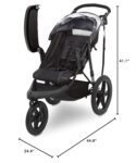 Jeep Classic Jogging Stroller by Delta Children, Grey