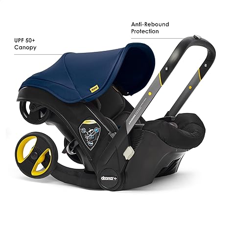 Doona Car Seat & Stroller, Royal Blue - All-in-One Travel System