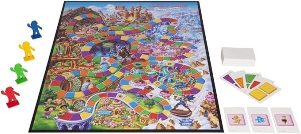 Hasbro Gaming Candy Land Kingdom Of Sweet Adventures Board Game For Kids, Christmas Gifts for Boys & Girls, 3+