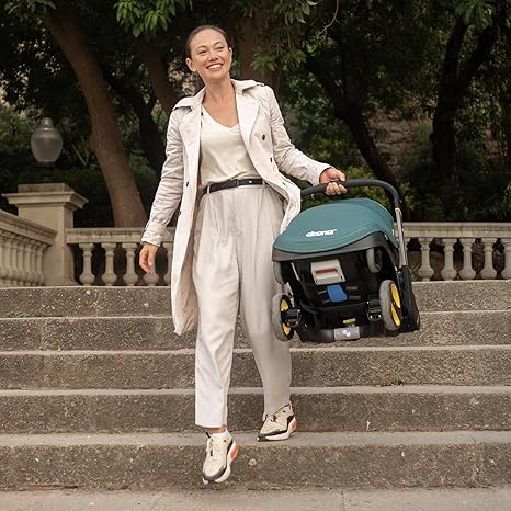 Doona Car Seat & Stroller, Desert Green - All-in-One Travel System